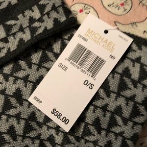 Michael Kors Scarf NWT Grey/Black